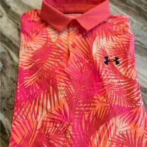 Under Armour Mens UA Iso-Chill Printed Polo Golf Shirt - NWOT Size Small